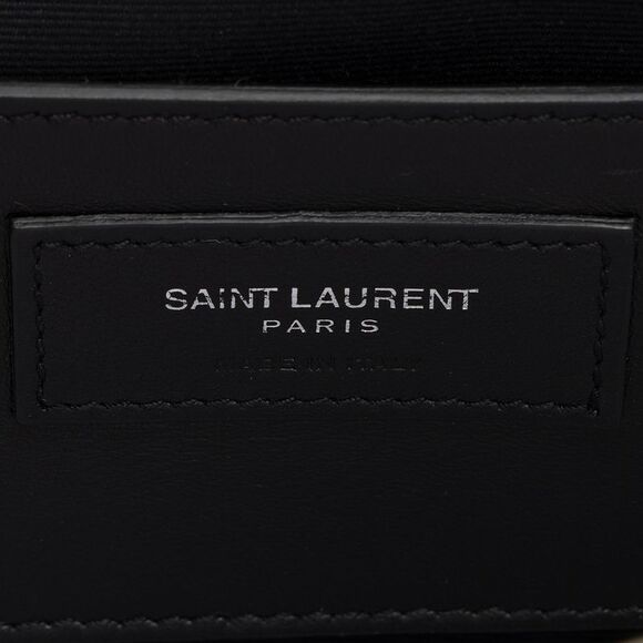 Saint Laurent Calfskin Heart Patchwork Monogram Chain Wallet - Picture 8 of 16